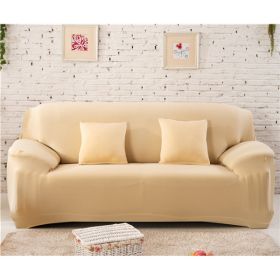 Solid Corner Sofa Covers Couch Slipcovers Elastica Material Sofa Skin Protector Cover Sofa Armchair (Option: 12-Two seat)